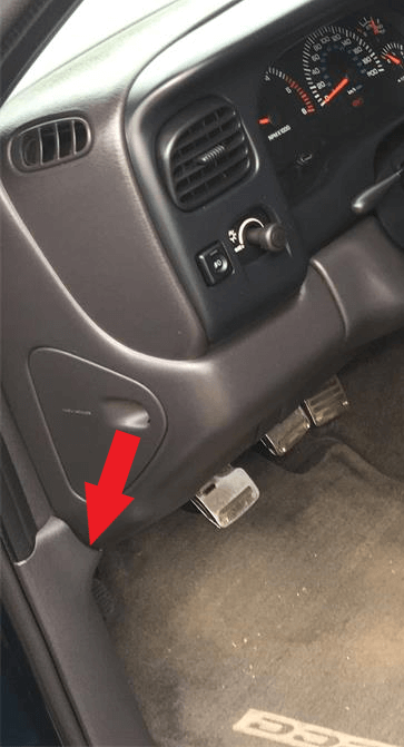 Dodge dakota fuse panel removal
