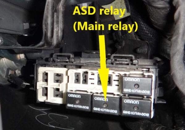 Jeep Compass (MK49; 2007-2010) fuses and relays